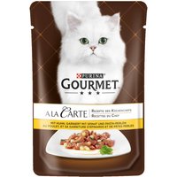 GOURMET A la Carte mit Huhn, Spinat und Pasta-Perlen 26x85g