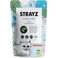 STRAYZ BIO Suppe Lachs & Rosmarin 14x40g