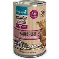 ZooRoyal Charlys Naturkost Kalb, Huhn, Kartoffeln, Kräuter 400g