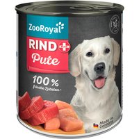 ZooRoyal Rind + Pute 6x800g