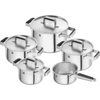 ZWILLING Pure Juego de ollas y sartenes, 5-pzs, 18/10 Acero inoxidable