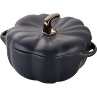 Staub Ceramique Cocotte 15 cm, calabaza, Negro, Cerámica