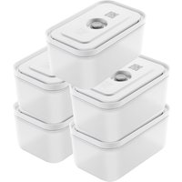 ZWILLING Set de recipientes de vacío M, plástico, semitransparente, 5 piezas
