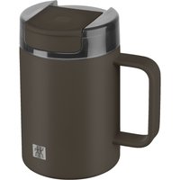 ZWILLING Thermo Plus Taza térmica, 380 ml, Acero inoxidable, Chocolate