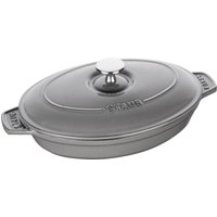 Staub Specialities Fuente para horno con tapa 23 cm, Hierro fundido