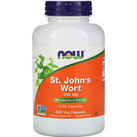 Układ Nerwowy Dziurawiec Zwyczajny Now Foods Mood Support with ST. John's Wort 250vkaps