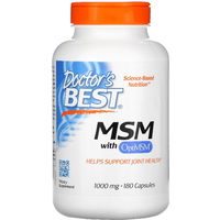 Regeneracja Stawów Siarka Organiczna Doctor's Best MSM with OptiMSM 1000mg 180kaps