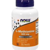 Detoks Metionina Now Foods L-Methionine 500 mg 100kaps