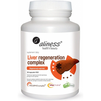 Aliness Liver Regeneration Complex 90kaps - kompleks na wątrobę