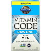 Witaminy i Minerały dla Mężczyzn Garden Of Life Vitamin Code Raw One for Men 30vkaps