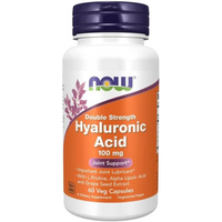 Regeneracja Stawów Kwas Hialuronowy Now Foods Hyaluronic Acid 100mg 60vkaps