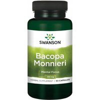 Adaptogeny Bakopa Drobnolistna Swanson Bacopa Monnieri 250mg 90kaps
