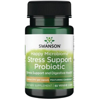 Wsparcie Jelit Probiotyki Swanson Microbiome Stress Support Probiotic 60vkaps