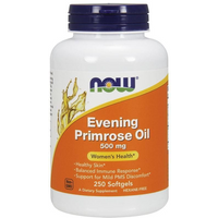 Kobieca Kondycja Olej z Wiesiołka Now Foods Evening Primrose Oil 250kaps
