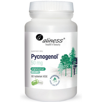 Antyoksydanty Kora Sosny Nadmorskiej Aliness Pycnogenol Ekstrakt 65% 50mg 60tab