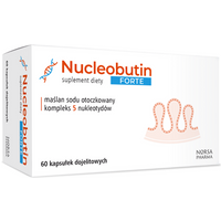 Wsparcie Jelit Kompleks Norsa Pharma Nucleobutin Forte 60kaps