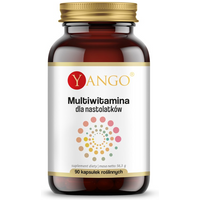 Witaminy i Minerały Kompleks Yango Multiwitamina dla Nastolatków 90vkaps