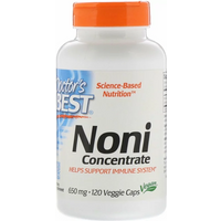Antyoksydanty Owoc Noni Doctor's Best Noni Concentrate 650mg 120vkaps