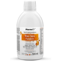 Wsparcie Włosów, Skóry, Paznokci Kompleks Pharmovit Włosy Skóra Paznokcie 500ml
