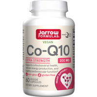 Zdrowe Serce Koenzym Q10 Jarrow Formulas Co-Q10 200mg 60vkaps