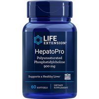 Wsparcie Wątroby Fosfatydylocholina Life Extension HepatoPro 900mg 60softgels