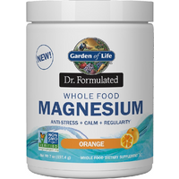 Minerały Magnez + Probiotyki Garden Of Life Dr.Form Whole Magnesium 197g Pomarańcza