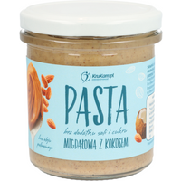 Zdrowa Żywność Krem Dietetyczny KruKam Chrupiąca pasta migdałowa z kokosem 300g