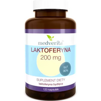 Wsparcie Odporności Laktoferyna Medverita Laktoferyna FORTE 200mg 120kaps