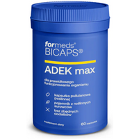 Witaminy Kompleks Formeds Bicaps ADEK Max 60kaps