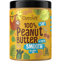 Zdrowa Żywność Masło Orzechowe Ostrovit Arachidowe 100% Smooth 1000g