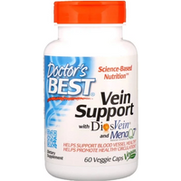 Serce i Układ Krążenia Diosmina Doctor's Best Vein Support DiosVein and MenaQ7 60vkaps