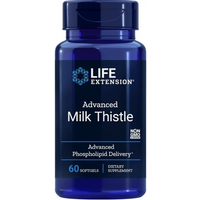 Wsparcie Wątroby Ostropest Plamisty Life Extension Advanced milk thistle 60softgels