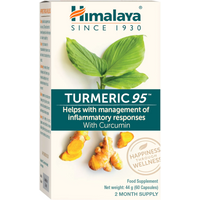 Wsparcie Wątroby Kurkuma Himalaya Turmeric 95 60kaps