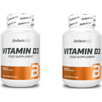 Wielopak 2x BioTechUSA Vitamin D3 50mcg 60tab
