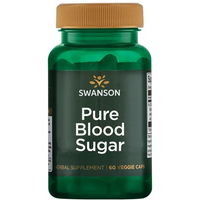 Trawienie Kompleks Swanson Pure Blood Sugar 60vkaps