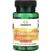 Układ Krążenia Inozytol Swanson D-Chiro-Inositol 85mg 60kaps