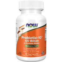 Trawienie Probiotyki Now Foods Probiotic-10 100mld 60kaps