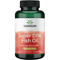Pamięć i Koncentracja Swanson Super DPA Fish Oil 60softgels