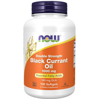 Omega 3-6-9 Czarna porzeczka Now Foods Black Currant Oil 1000mg 100softgels
