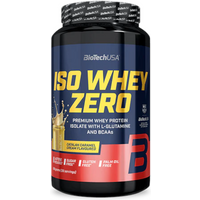 Odżywka Białkowa Izolat BioTechUSA Iso Whey Zero Catalan Carmel Cream (Krem Kataloński) 908g