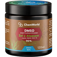 Kosmetyki Naturalne ChemWorld Żel DMSO 90% z Aloesem 120ml