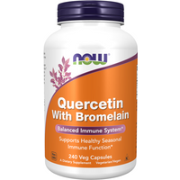 Wsparcie Odporności Now Foods Quercetin with Bromelain 240vaps