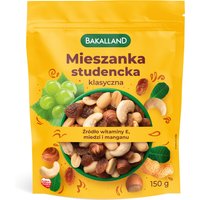Zdrowa żywność Bakalland Mieszanka Studencka 150g