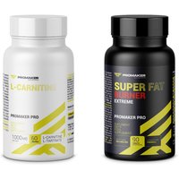Zestaw na Redukcję Promaker Super Fat Burner EXTREME 90tab + L Carnitine 60tab