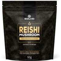 Wsparcie Odporności Grzyby Solve Labs Reishi 10:1 Mushroom Powder 50g