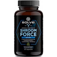 Adaptogeny przed Treningiem Solve Labs Shroom Force-Cordyceps ATP Pre-work 30kaps