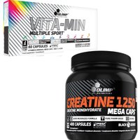 Zestaw Olimp Nutrition Vita-min Multiple Sport 60kaps + Creatine 1250 400kaps