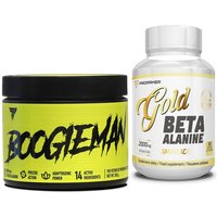 Zestaw przed Treningiem Promaker Beta-Alanine 90kaps + Trec Nutrition Boogieman 300g Tropikalny