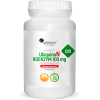 Aliness UbiquinoN Naturalny Koenzym 100vkaps - prawidłowe krążenie