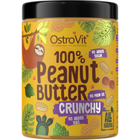 Zdrowa Żywność Masło Orzechowe OstroVit Arachidowe 100% Crunchy 1000g
